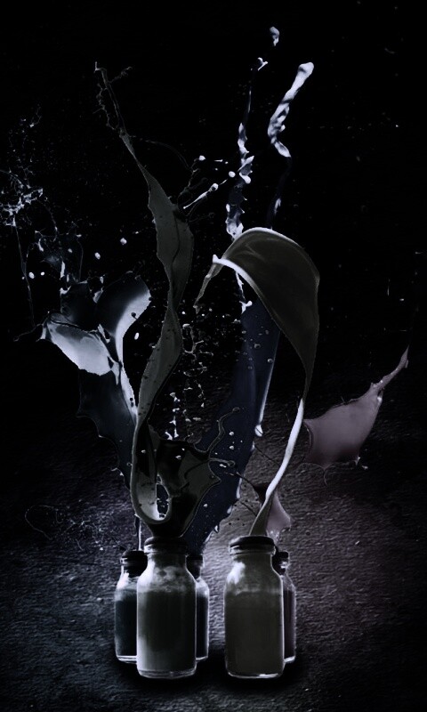 Разливающийеся краски обои