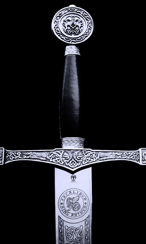 Гарда и эфес средневекового меча обои