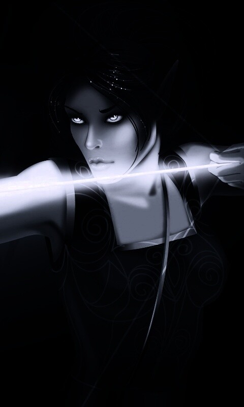 Эльфийская лучница обои