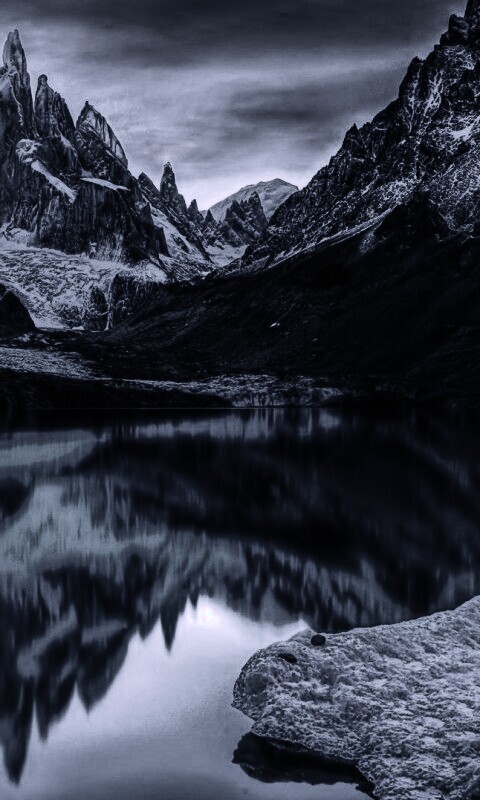 Горное озеро обои