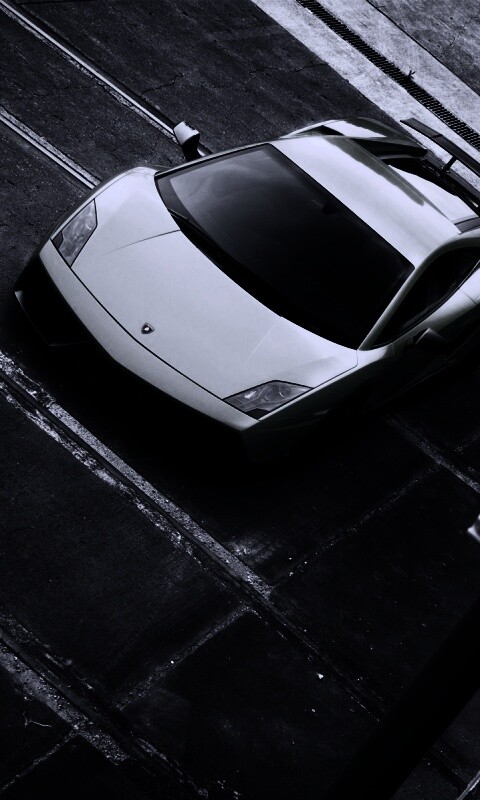 Зелёный Ламбо обои