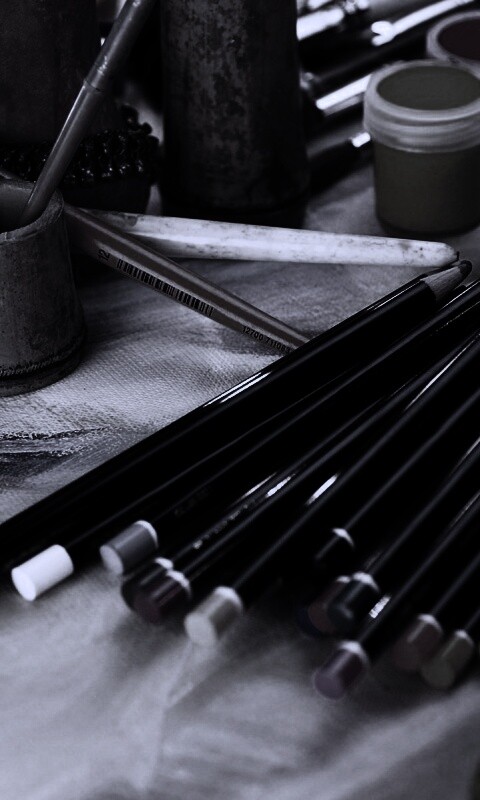 Инструменты художника обои