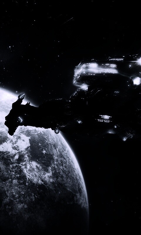 Hyperion летит к земле обои