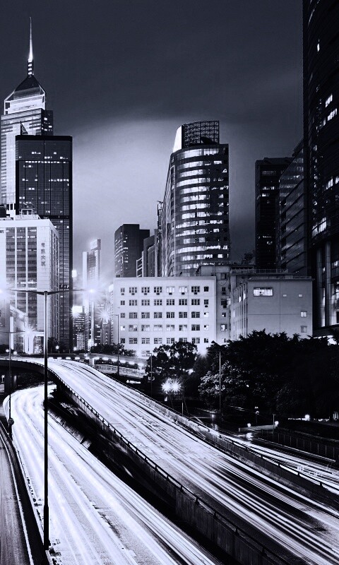 Огни Гонконга обои