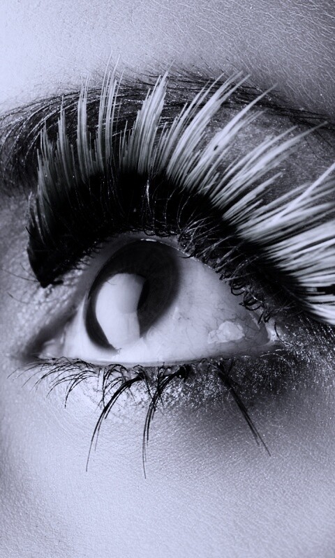 Красивые ресницы обои