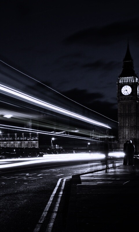 Лондон в движении обои