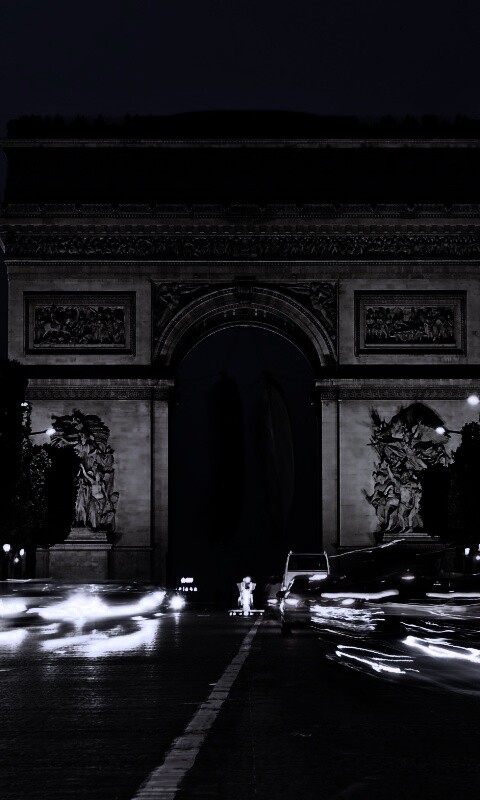 Арка на елисейских полях обои