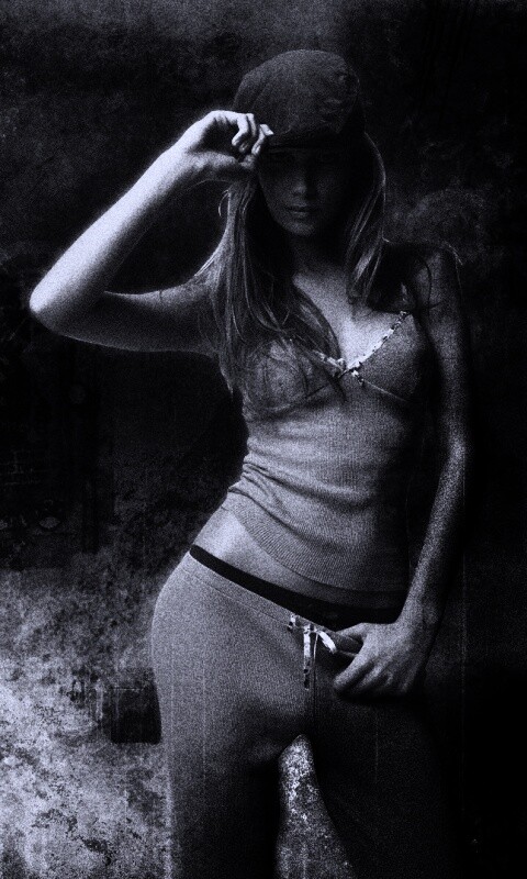 Винтажная девушка обои