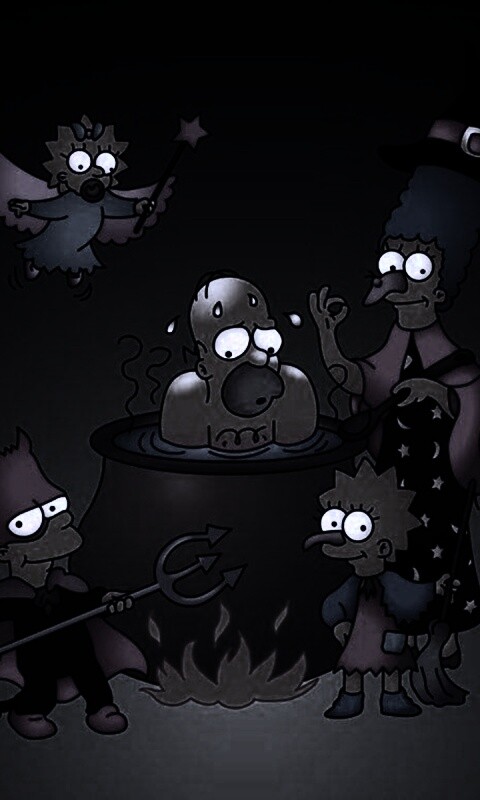 Шабаш Симпсонов обои