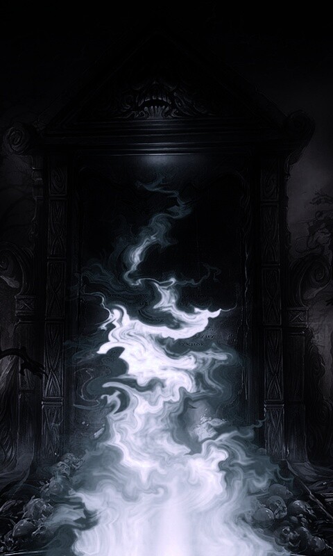 Демонические врата обои