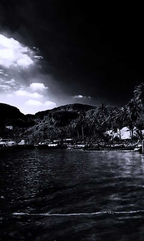 Призрачный пляж обои