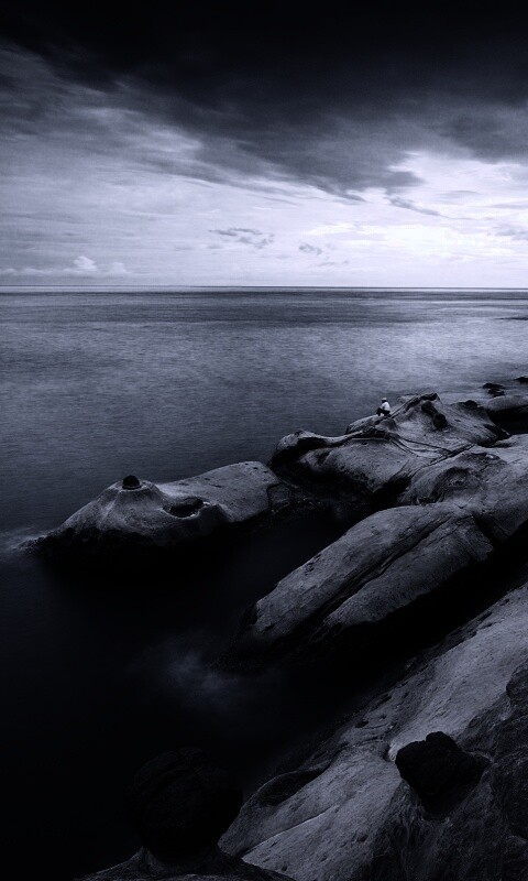 Замерзший мыс где-то там обои