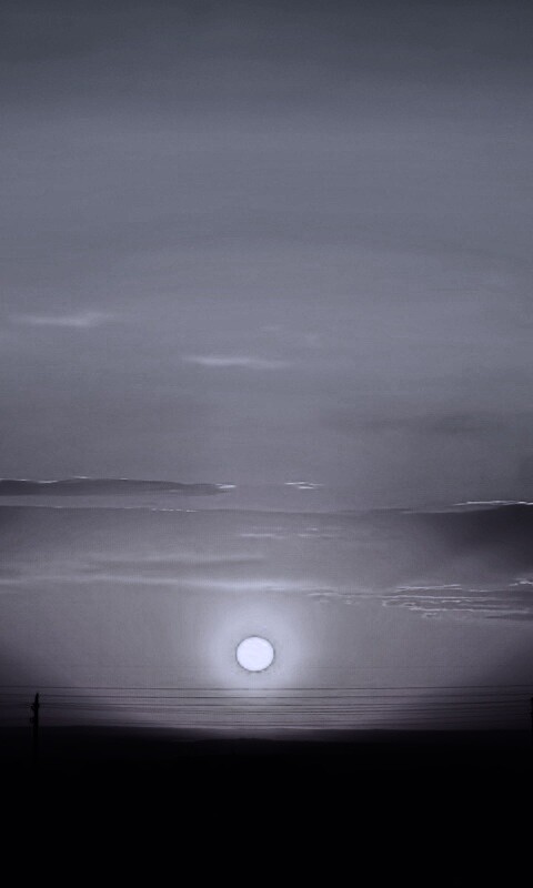 Сказочный закат обои