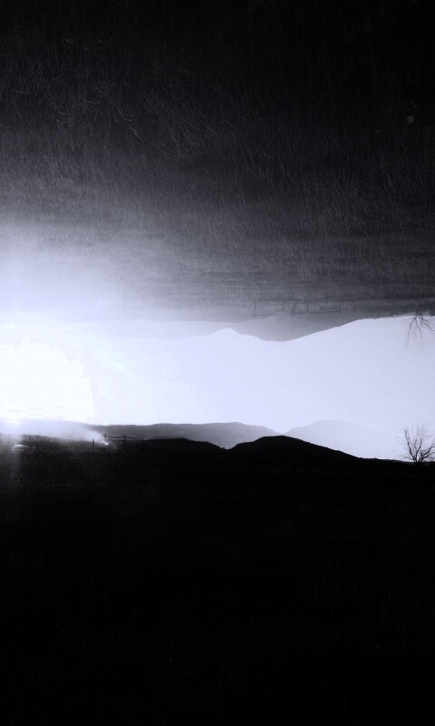 Перевернутый пейзаж обои