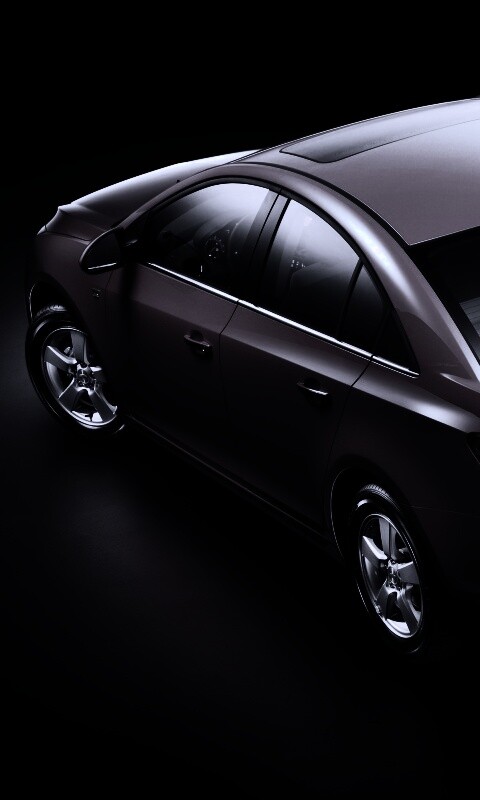 Шевроле Cruze красного цвета обои