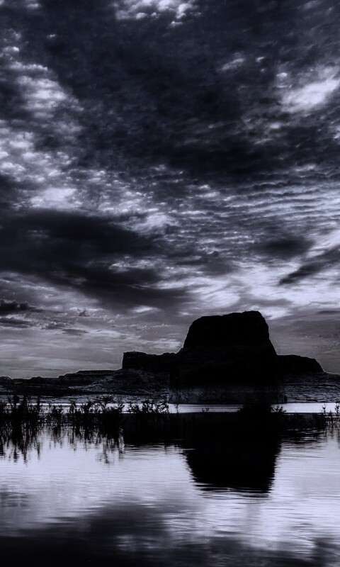 Горное озеро обои