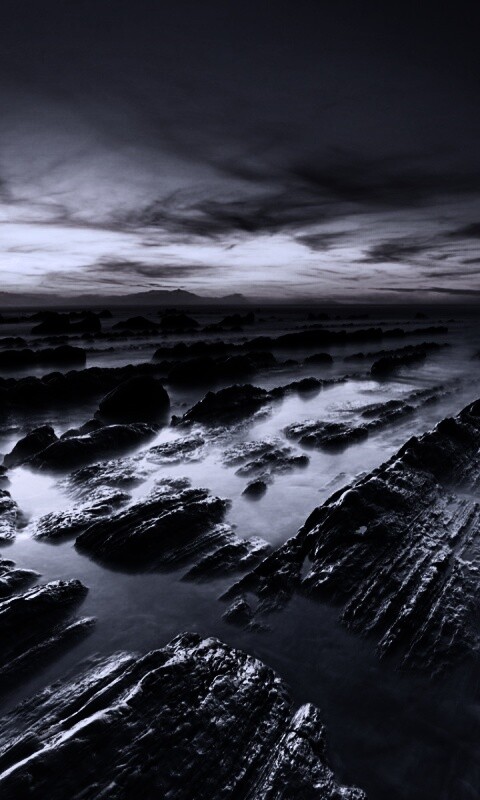 Рифы в тумане обои