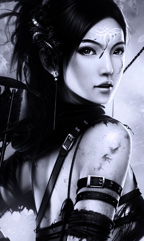 Лучница обои