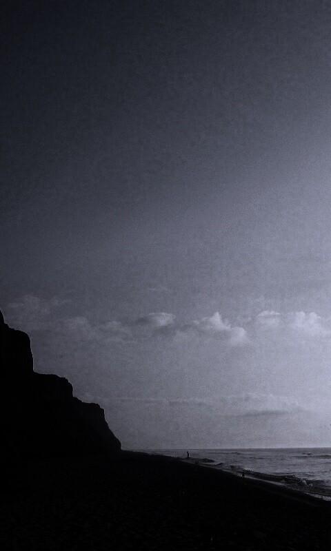 Уединенный пляж обои