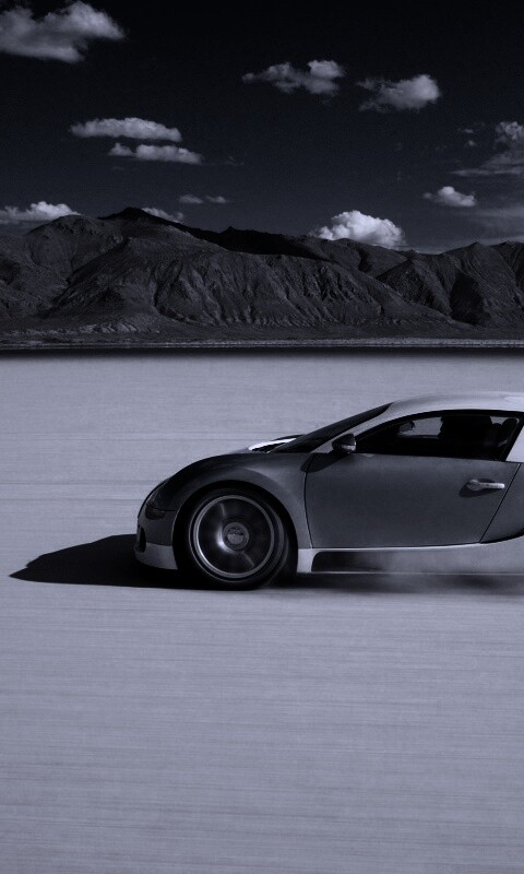 Бугатти в долине обои