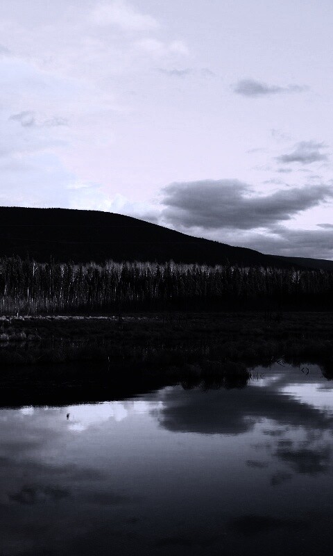 Осеннее озеро обои