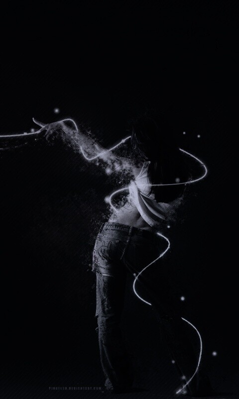 Девушка с бабочкой обои