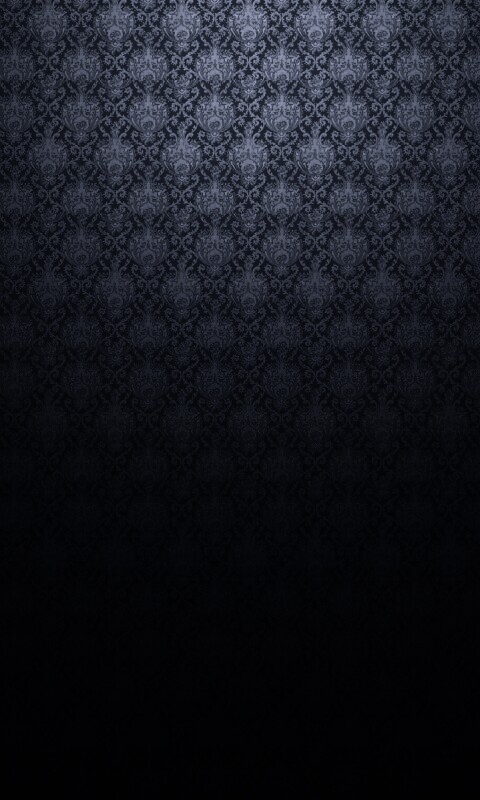 Синие узорчатые обои обои