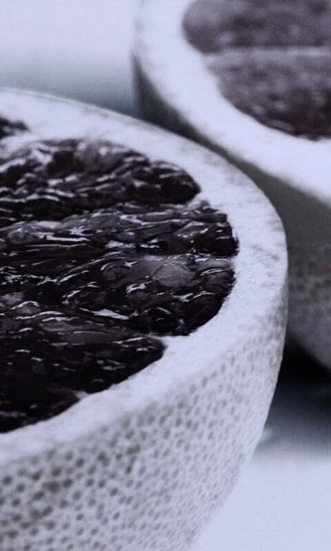 Грейпфрут в разрезе обои