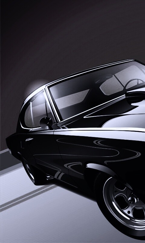 Векторный мускулкар обои