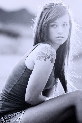 Синяя кофточка обои