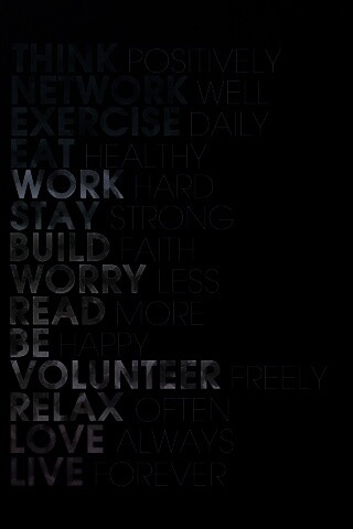 Think possitively обои