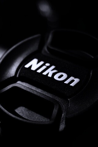 Крышечка от объектива Nikon обои