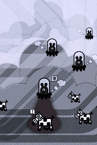 Пришельцы воруют коров обои