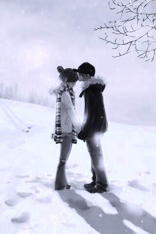 Влюбленная пара обои