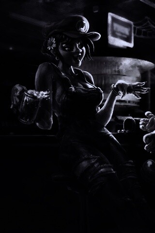 Девушка Марио обои