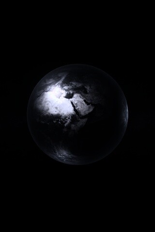 Наш голубой шар в космосе обои