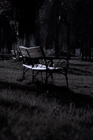 Скаймейка в осеннем парке обои