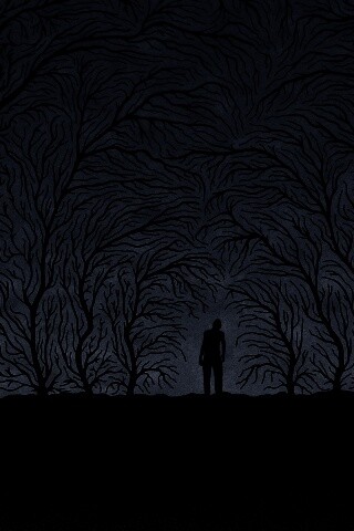 Смыкающиеся деревья обои