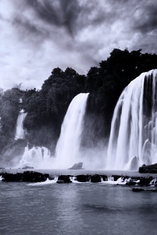 Водопады в джунглях обои