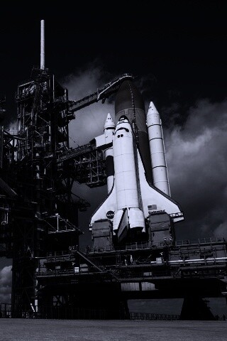 Шаттл на старте обои