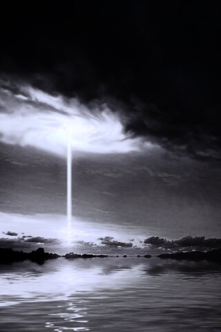 Луч с неба обои