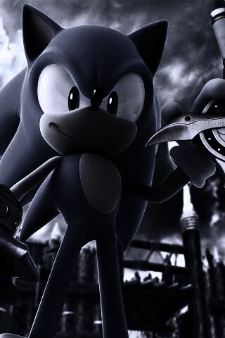 Соник с мечем обои