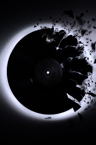 Разрывающийся винил обои