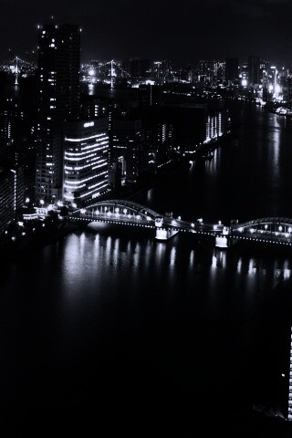 Панорама Токио обои