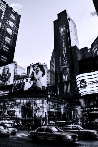 Улицы Нью-Йорка обои