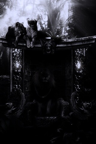 Царь зверей обои