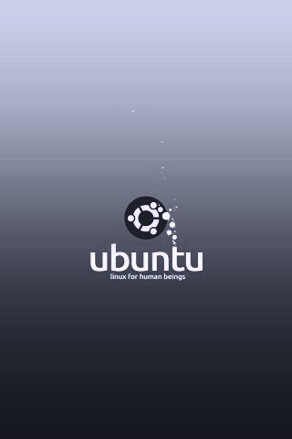 Логотип Ubuntu обои