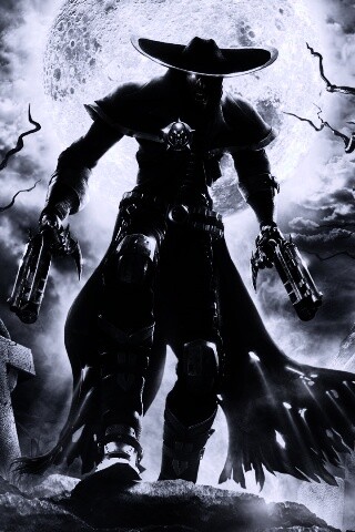 Мертвец с пистолетами обои