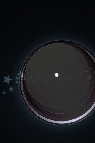 Большой красно-желтый круг обои