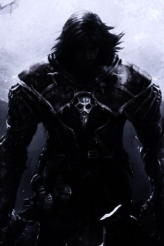 Рыцарь в замерших доспехах обои